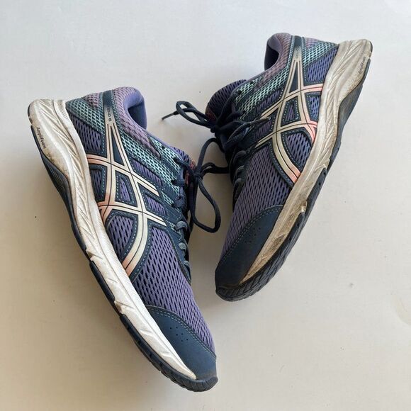 ASICS GEL-Contend 6 Women's Running Walking Shoes Size 9.5 Purple Athletic - Picture 6 of 8